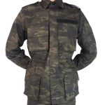 Gandola Camuflada Tática - Multicam Black - Manga Longa - Rip Stop