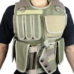 Colete Tático S.W.A.T. com Porta Camelback - Coyote