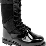Coturno Tático Infantil c/ Zíper - Couro e Lona Extra-Leve - Force Militar (25 ao 33)