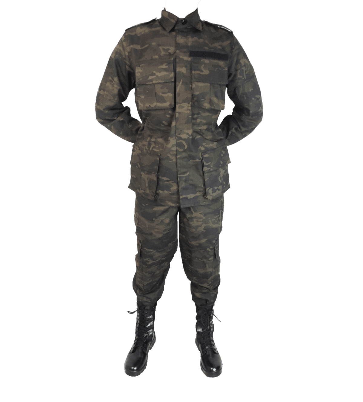 farda camuflado multicam black 1 1 - Couro Art Bombeiro Civil, Saúde e Tático