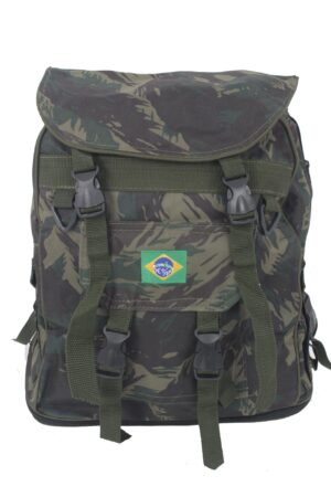 mochila canadense camuflada brasil 4 - Couro Art Bombeiro Civil, Saúde e Tático