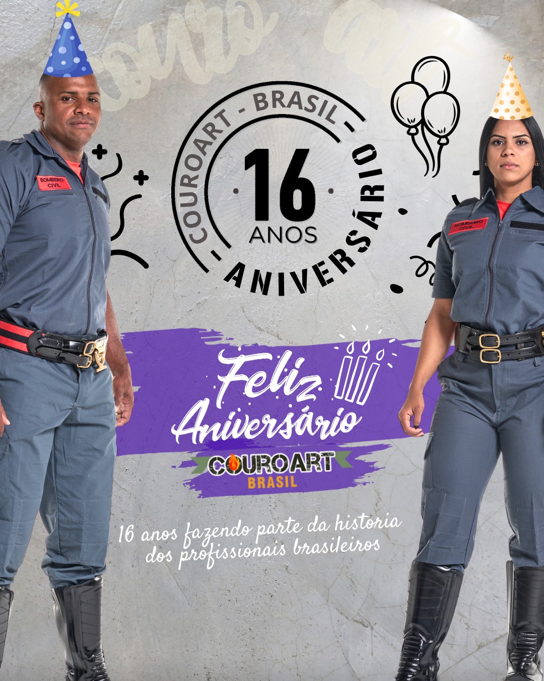 Banner Mobile Couro Art - Couro Art Bombeiro Civil, Saúde e Tático