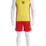 Conjunto Regata Amarela e Short - Guarda Vidas