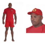 Conjunto Guarda-Vidas – Camiseta, Short e Boné Rip Stop