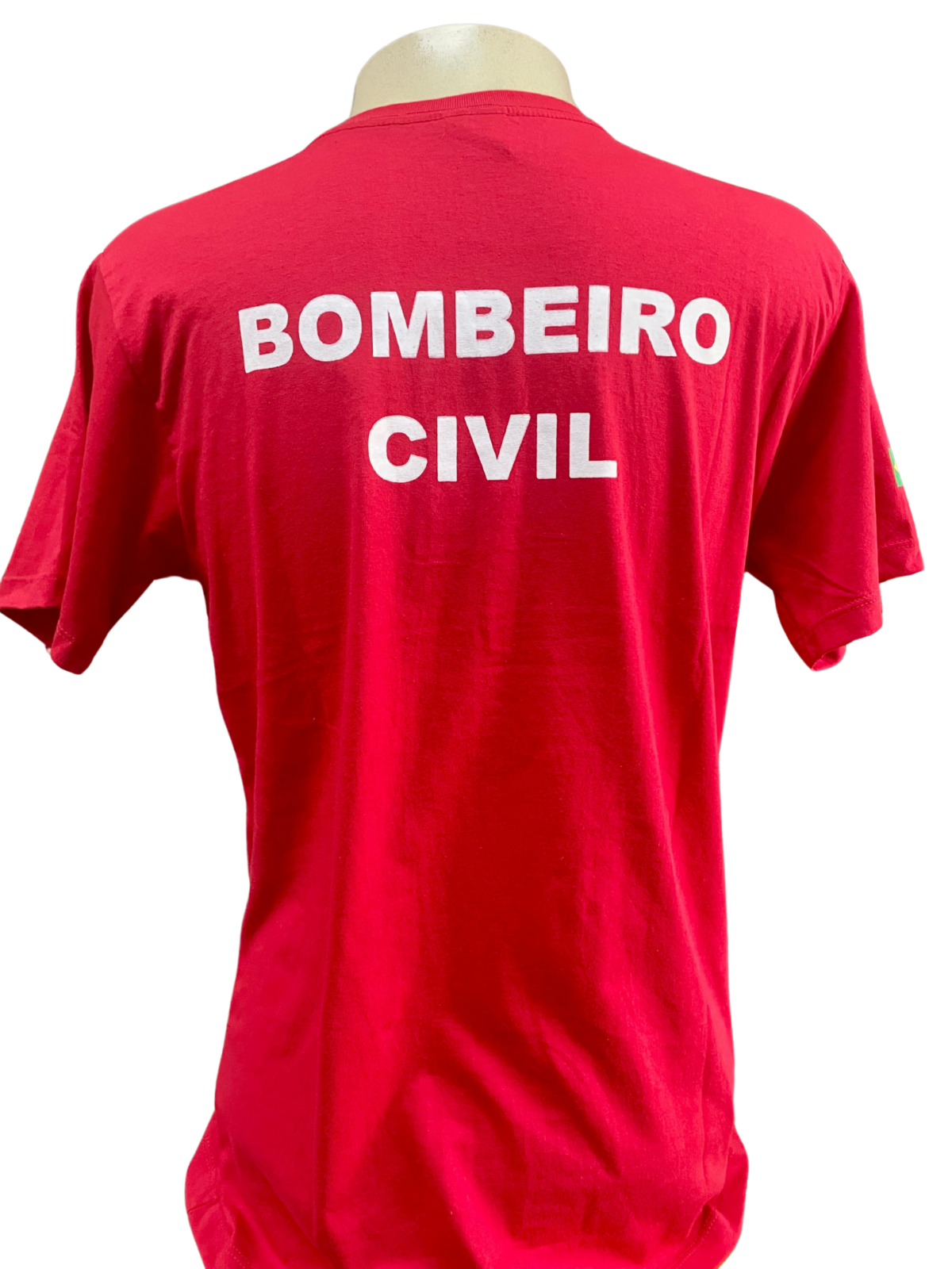 Camiseta Bombeiro Profissional Silk Costas Tirada Na Loja - Couro Art Bombeiro Civil, Saúde e Tático