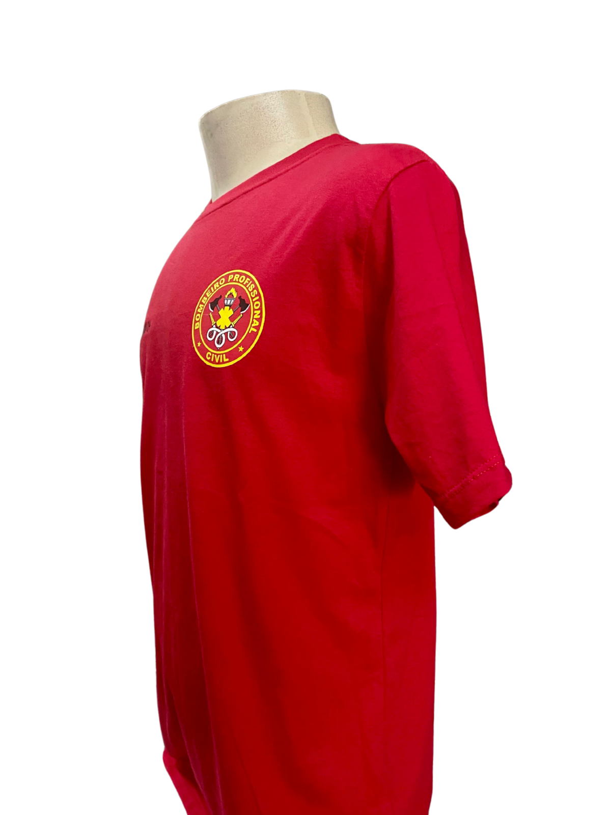 Camiseta Bombeiro Profissional Silk Lado Foco Tirado Na Loja2 - Couro Art Bombeiro Civil, Saúde e Tático
