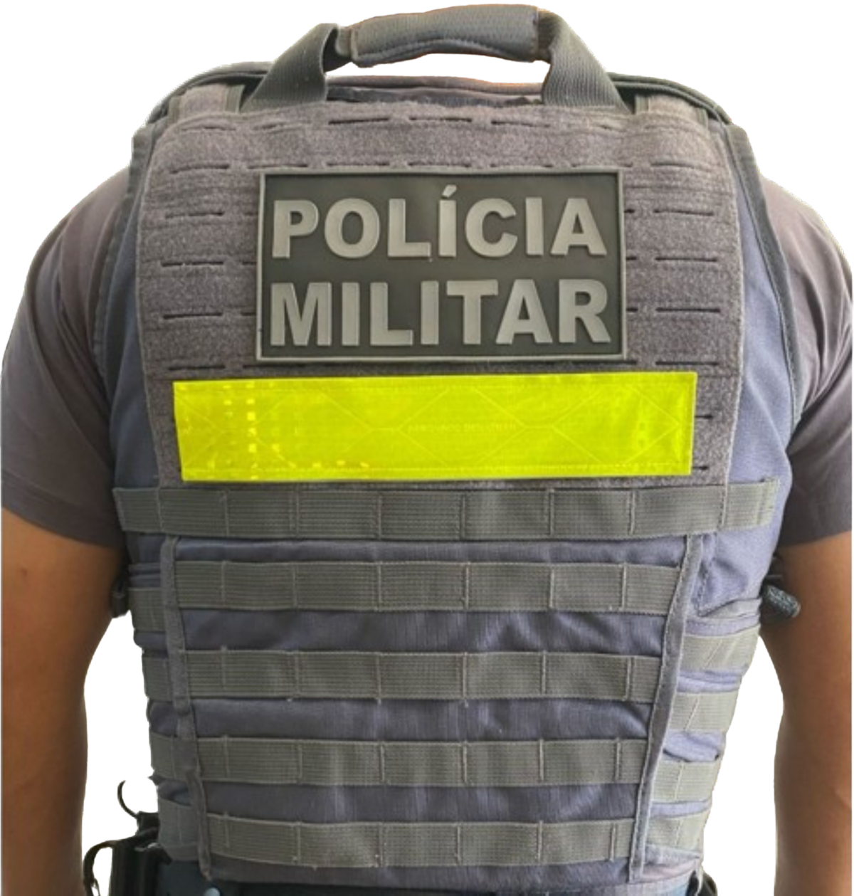 FAIXA REFLETIVA PARA O COLETE TATICO MODULAR 1 1 - Couro Art Bombeiro Civil, Saúde e Tático