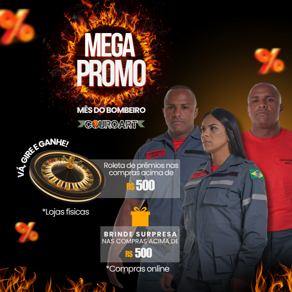 Mês do Bombeiro Couro Art