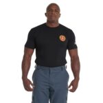 Camiseta Bombeiro Profissional Civil - Preta - Bordada