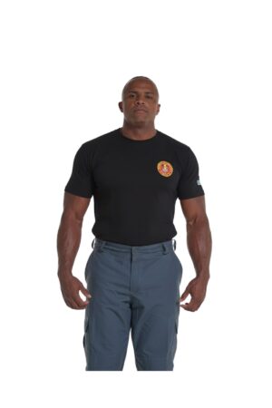 Black Friday Couro Art 3 Camiseta Bombeiro Profissional Civil Preta Bordada 1 - Couro Art Bombeiro Civil, Saúde e Tático