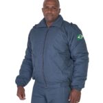 Jaqueta Bombeiro Civil - Verde Petróleo Acinzentado