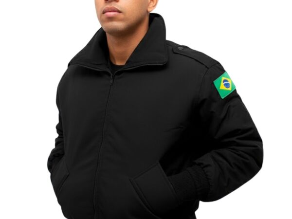 Jaqueta Acolchoada - Preta