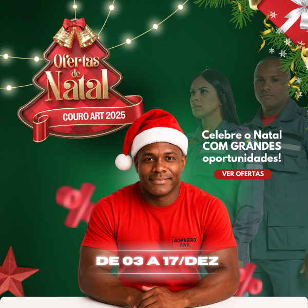 Natal Couro Art M - Couro Art Bombeiro Civil, Saúde e Tático