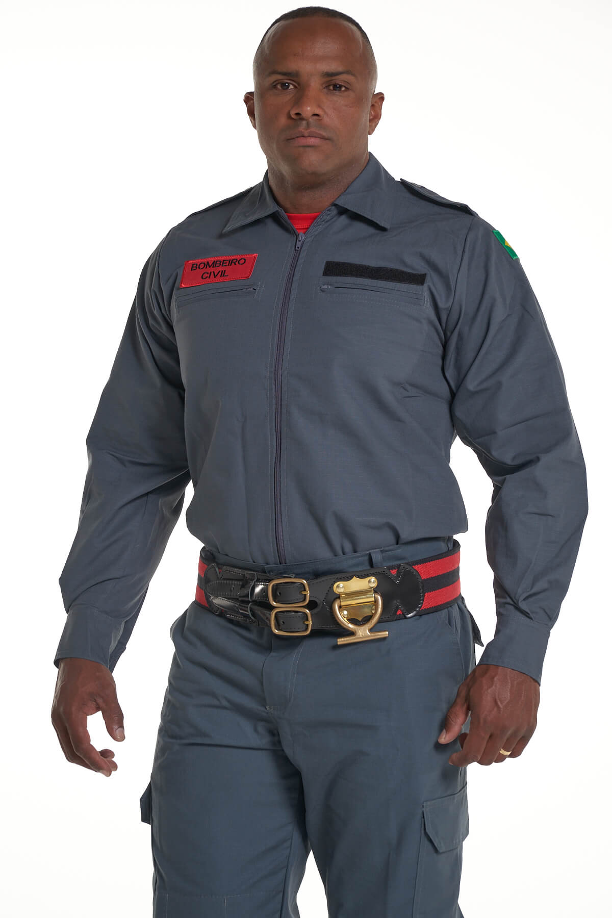 FARDA-BOMBEIRO-CIVIL-MANGA-LONGA-VERDE-PETROLEO-MASC-3.jpg Gandola Bombeiro Civil Profissional Manga Longa - Rip Stop - Imagem 1