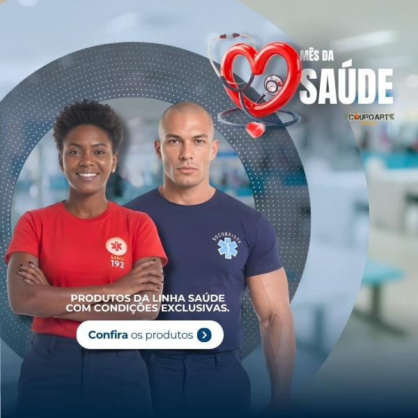 Mes da Saude Couro Art Ofertas para Profissionais da Saude 2 - Couro Art Bombeiro Civil, Saúde e Tático